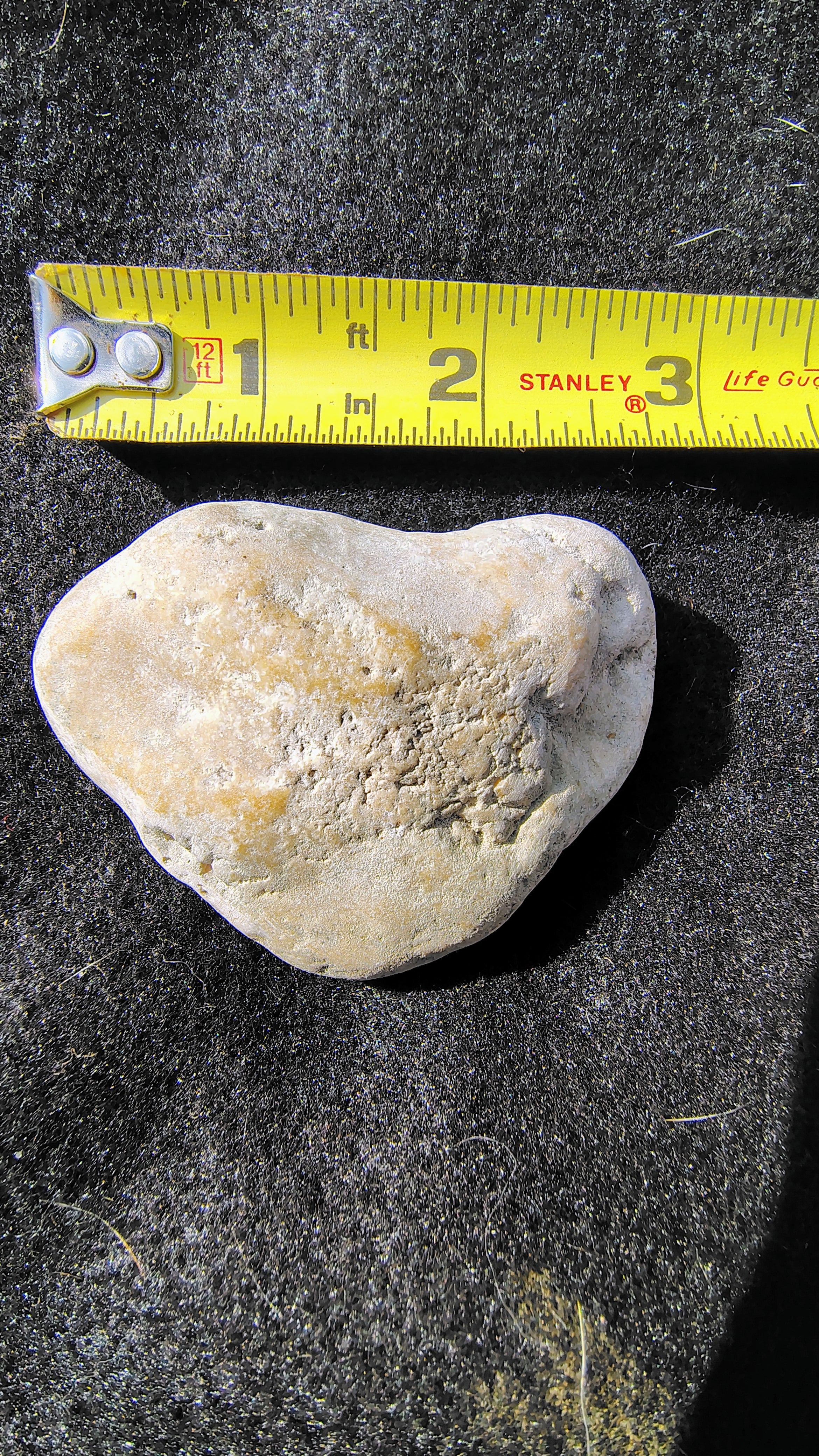 Natural Heart shaped rock, from Texas Hill Country.